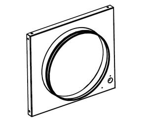 S&P KIT IC/OC HE 16 V - Raccord de panneau, vertical, DN315, Lot de 2 - 5407069500