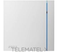 S & P Silent 100 Design extracteur salle de bains Argenté 100 cz
