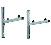 S&P WKS-640 - Kit de consoles murales, galvanisé, lot de 2 pièces - L012133301