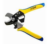 S&R Coupe câble électrique en cuivre/Couteau à dénuder 170mm/ Coupe câble jusqu’à 11 mm/dénudeur AWG 14,12,10,8 [Classe énergie Industrie]