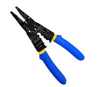 S&R Multi-Tool - Dénudeur de câble - 210 mm - Avec poignée ergonomique - Pince à sertir - Outil à dénuder - Outil de dénudage - Pour câbles de 10 à 22 AWG