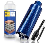 S&R Scie Cloche Béton 72mm. Trépan Béton 72 Sds-plus. Foret diamant Carotteuse béton M22. Scie Cloche Diamant Professionnelle