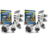 S&R Scie Cloche Metal. Lot 5 Trépans Scie cloche pour Métal Cobalt (Lot de 2)