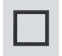 S. SIEDLE & SÖHNE Siedle KR 611 2/2 0 AG KR 611-2/2-0 AG Cadre combiné gris anthracite