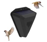 s Solaire pour Oiseaux, Solaire 360 Oiseaux, Solaire À Ultrasons, Alarme Répulsive, Etanche À 360° Protection, pour Chats, Pigeon, Lapin, Oiseauxs, Renard