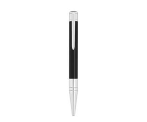 S.T.Dupont Initial Stylo à bille Noir/chromé