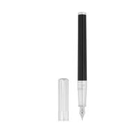 S.T.Dupont Initial Stylo-plume Noir/chromé