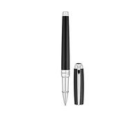 S.T. Dupont - Stylo Roller de Ligne Line D Médium - l'art de L'Ecriture - Artisanat Français - Laque Naturelle Noire