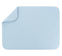 S&T INC. Tapis de séchage de vaisselle XL, 45,7 cm x 61 cm, tapis absorbant en microfibre pour comptoir de cuisine, tapis de séchage pour vaisselle, ustensiles, casseroles et poêles, extra grand, bleu