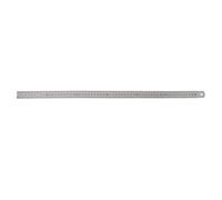 S-TROUBLE Règle de Bord Droit de Mesure Double Face en Acier Inoxydable 60 cm Argent