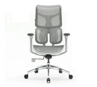 Chaise ergonomique SIHOO Doro S100 - Double support lombaire dynamique - Accoudoirs 4D - Certifié BIFMA/SGS - Blanc