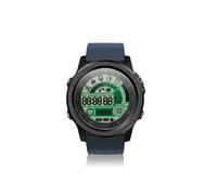 S28 boussole affichage météo bracelet extérieur moniteur de fréquence cardiaque IP68 étanche montre intelligente couleur bleue