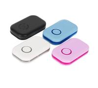 S5 Mini Dispositif de Recherche de nti-Perte rectangulaire Intelligent avec Bluetooth, Recherche bidirectionnelle, Alarme de déconnexion et Selfie à Distance dans Une boîte (S5 Blanc (boîte de