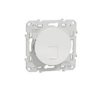 S520476 Prise RJ45 STP encastrable Grade 3 Cat6 blanche