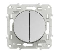S530214 Interrupteur va-et-vient double 10A Odace