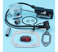 SAANICH Kit de Piston de 48mm Kit de roulement à aiguilles de bobine de Module d'allumage adapté for Jonsered CS2165 2065 2165 for Husqvarna 365 EPA tronçonneuse 503 69 13-03