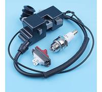 SAANICH Module de bobine d'allumage Kill Stop Kit d'interrupteur marche/arrêt adapté for Husqvarna 357XP 359 455 460 for Rancher 461 350 351 353 345 335XPT 338 tronçonneuse