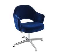 Saarinen Relax chaise de conférence 4-étoiles pied pivotant avec accoudoirs Knoll Interntional - KNOLL INT 71AC4SC