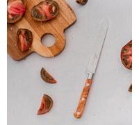 Couteau universel IDEAL PROVENCAO 12 cm, rivets en acier inoxydable, marron, Lion Sabatier