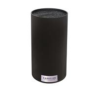 Sabatier Trompette Bloc vide avec tiges spaghettis noires, H22xD11cm, Noir | Bloc à Couteaux de Cuisine Vide, Tiges Spaghettis Amovibles, Tout type de Couteau Cuisine Professionnel