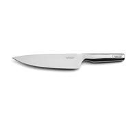 SABATIER TROMPETTE - Couteau de chef - Asean - Acier 5Cr15MoV finition satinée manche tout inox - 32.5 cm (Lame 20 cm) - Inox