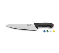 SABATIER TROMPETTE - Couteau de chef - Pro Tech - Acier 5Cr15Mov, Finition Satinée - Lame 25 cm - Noir