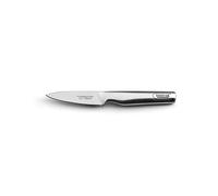 SABATIER TROMPETTE - Couteau office - Asean - Acier 5Cr15MoV finition satinée manche tout inox - 19.5 cm (Lame 9 cm) - Inox