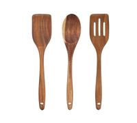 SABATIER TROMPETTE - Set de 3 ustensiles de cuisine - Emile - Acacia huilé - 30.5 cm - Bois