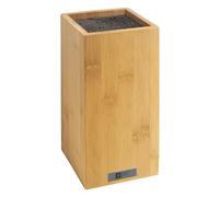 Sabatier Trompette Universal bloc couteaux vide bambou, tiges spaghetti | Bloc vide avec tiges spaghetti noires, Bambou, 26 x 15.5 cm, Bois