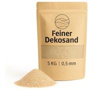Sable décoratif crème 5 kg - Pierres décoratives fines pour vases, verres, décoration de table et fleuriste