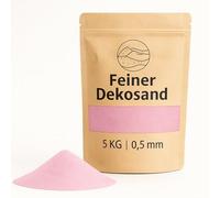 Sable décoratif rose 5 kg - Pierres décoratives fines pour vases, verres, décoration de table et fleuriste