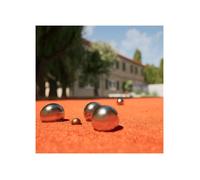 Sable stabilisé pour pétanque - 0/6 mm - Rouge - Sac 25 kg - Idéal boulodrome