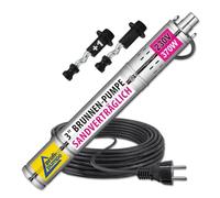 'sable Ver trägliche Pompe immergée 3 "4 Pompe Fontaine Pompe Pompe submersible Pompe à eau Pompe de jardin Tuyau d'eau domestique entre les trous