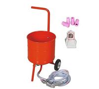 Sableuse Aérogommeuse Mobile sur Roulettes 31,50L 50lb 23kg