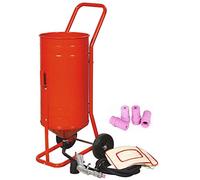 Sableuse Aérogommeuse Mobile sur Roulettes 56,70L 90lb 41kg + 20 BUSES