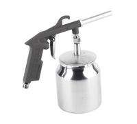 Sableuse Kit de Pulvérisation d'air pour Compresseur avec Pot en Aluminium Corps en Alliage Moulé sous Pression pour Ponçage Polissage et L'élimination de Peinture