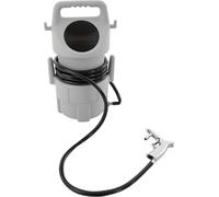 Sableuse - Kit de sableuse portable - Élimination de la rouille et gravure sur verre - Pour voiture/véhicule - Aluminium, PVC, HDPE - Poids 2,0 kg - Gris