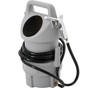 Sableuse - Sableuse pneumatique mobile - Capacité : 22,7 kg - Tuyau de 4,5 m - Pistolet de sablage inclus - Kit complet - Pour compresseur