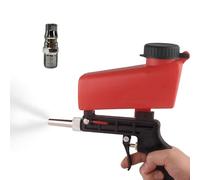 Sableuses De Petite Taille,Pistolet de Sablage Portable à Buse - Aérogommeuse de Précision - Pour Industrie Automobile Travail des Métaux et du Bois Atelier Garage Bricolage et Chantier