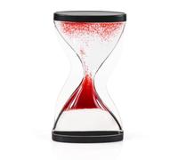 Sablier Anti-Gravité 10 Minutes Sablier Liquide Minuterie Sable Flottant | Sablier en Acryl Minuterie Décoration pour Bureau Maison Outil Anti-Stress pour Adultes