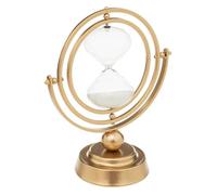 Atmosphera – Sablier déco Bota – métal et verre – doré – H23 cm