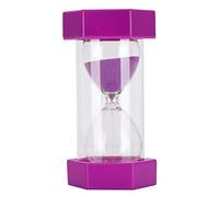 Sablier de 10 Minutes, en Plastique Violet, Portable, pour la Maison, Le Bureau, la Salle de Classe, la Cuisine, Le Restaurant ou Le Bureau.