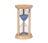 Sablier de 20 minutes, sablier en bois, minuterie de 20 minutes, montre de sable pour enseignants, minuterie de salle de classe, temps d'apprentissage profond, cuisine, bleu