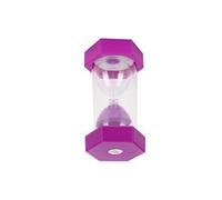 Sablier de minuterie hexagonal 10 minutes - Violet