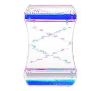 Sablier Liquide | 14 Cm Sablier Sensoriel | Liquid Motion Timer | Dynamique Bouteilles Sensorielles pour Les Adolescents Autistes, Anti-Stress Et Tdah