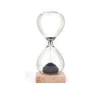 Kikkerland – Sablier magnétique – Transparent – Acier – Stalagmites en fer