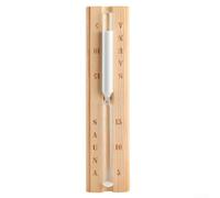 Sablier mural en bois pour sauna, bain de vapeur, 30 cm, décoration élégante