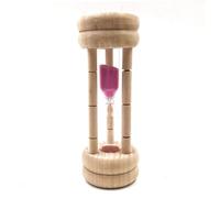 Sablier, sablier de 3 Minutes en Bois, Horloge pour œufs, pour la décoration intérieure de la Cuisine, Couleur aléatoire