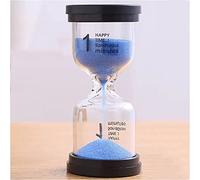 Sablier, Sablier en plastique coloré, 1/3/5/10/15/30/45 minutes(Blue)