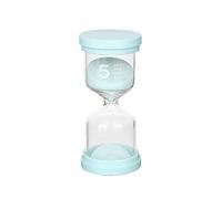 Sablier vert de 5 minutes pour enfants, minuterie en verre, horloge pour enfants, sablier décoratif, maison, bureaux et aussi comme horloge décorative courte durée
